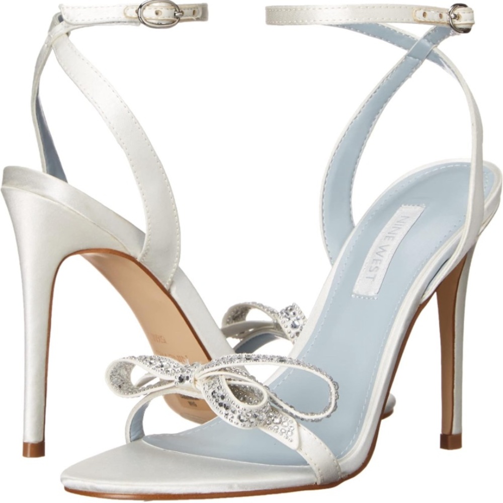 Nine West Marry Bow Heeled Sandals